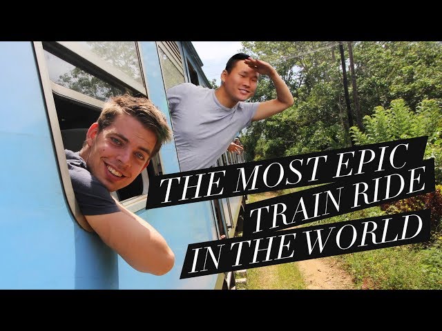 GAY TRAVEL: EPIC TRAINRIDE FROM ELLA TO KANDY, SRI LANKA | Vlog 16