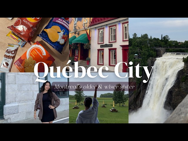 Family Trip to Quebec City | Montmorency Falls, Île d'Orléans, & trying popular Canadian snacks