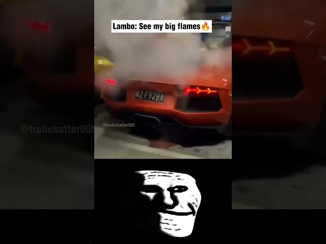 WAIT FOR SUPRA🔥🔥🔥 || MEME😂 || TROLL CHATTER || #shorts #trending #supra #lambo #exhaustsound #shorts