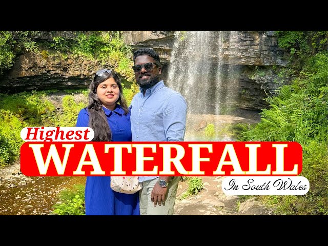 Exploring tallest waterfall of South Wales | Henrhyd Waterfall | @VinodinUK @jeensworld2680 #uk