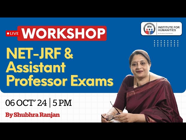 Live Workshop | NET-JRF (Political Science - Paper 2) Course | Institute For Humanities