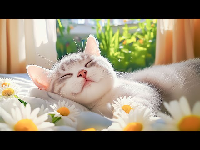 10 Hours Of Cat Calming Happy Holiday Music ☔ Keep Your Cats Calm and Anti Anxiety with Cat Music😻