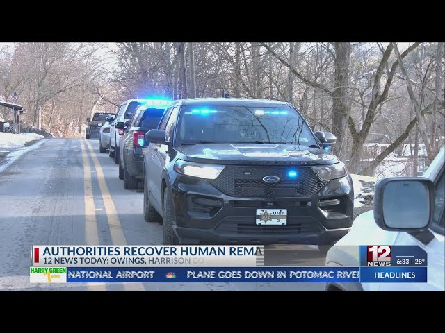 Authorities recover human remains in Harrison County