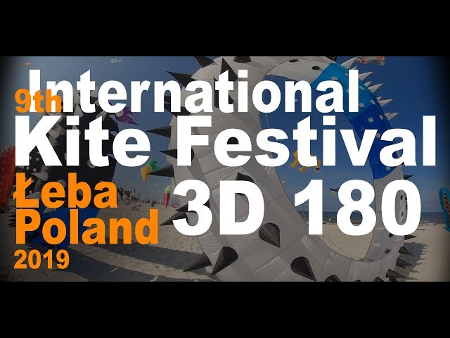 3D 180 Virtual Reality 9th International Kite Festival in Leba Poland