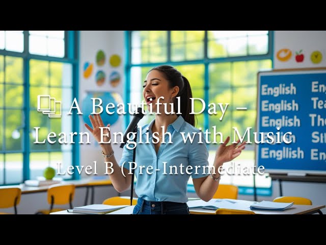 Sing & Learn English  A Beautiful Day – Easy English Song