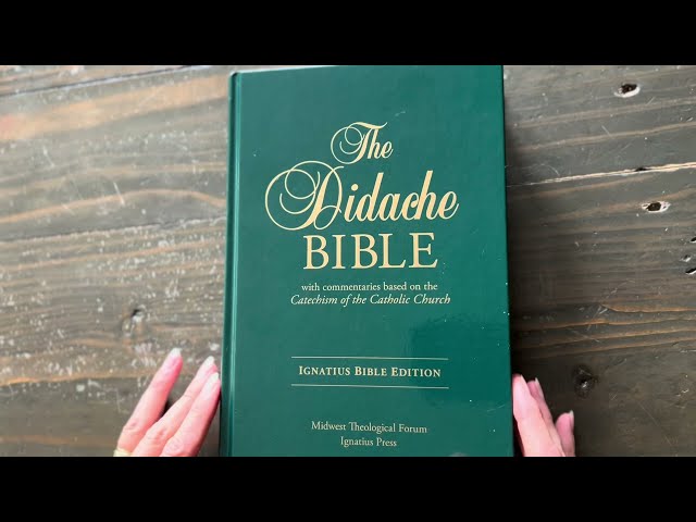 Didache Bible - A Catholic Bible flip through.