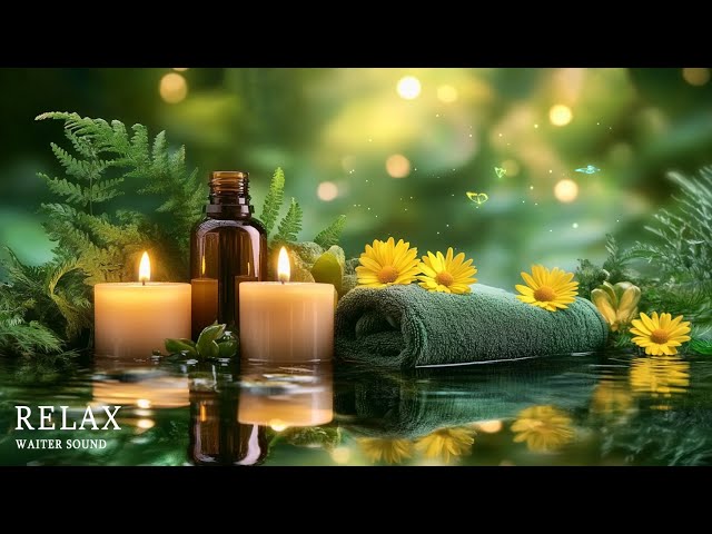 Soothing Spa Piano 🌿 Relaxing Music with Nature Sounds ~ Relieves Stress, Anxiety & Depression