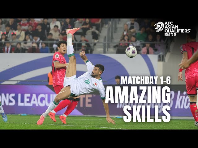 Asia’s Finest Footwork: Top Skills from Indonesia, Japan & More! | AFC Asian Qualifiers™ Road to 26