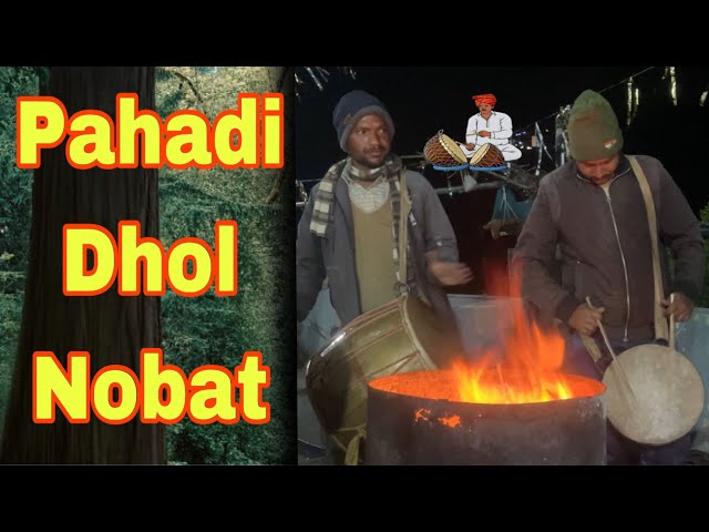 नौबत् बाजा पहाड़ी ढोल दमाऊँ  ॥ ढोल के साथ कई प्रकार के sounds garhwali Dhol Damau