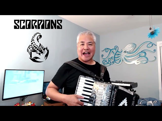 Hurricane Ian status on accordion, with Scorpions!