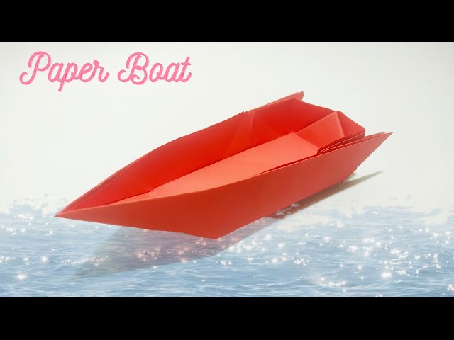 Cara Membuat Kapal Dari Kertas - Origami Boat Tutorial That Easy