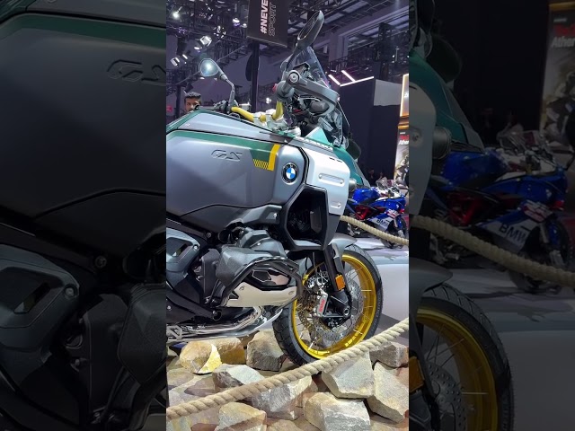 New BMW R1300GS Adventure Revealed | First Look and Details | Auto Expo 2025 India | autoX #shorts