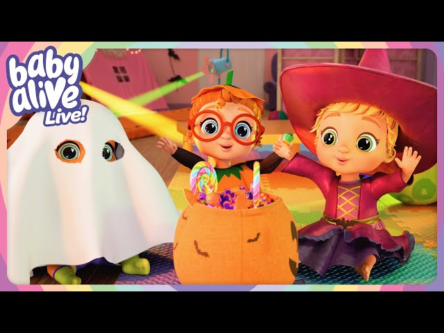 LIVE! The Babies And Charlie's Spooky Season 🎃 BRAND NEW Halloween Episode 🔴 Baby Alive Season 4