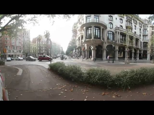 Plaças de Gràcia, Barcelona. Vídeo 360º (editado)