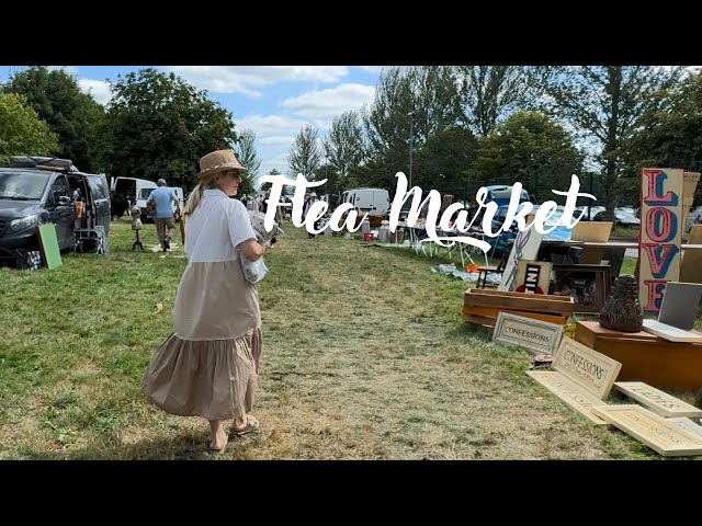 FLEA MARKET IN THE ENGLISH COUNTRYSIDE | CHARMING VILLAGE 🧀 CAULIFLOWER CHEESE