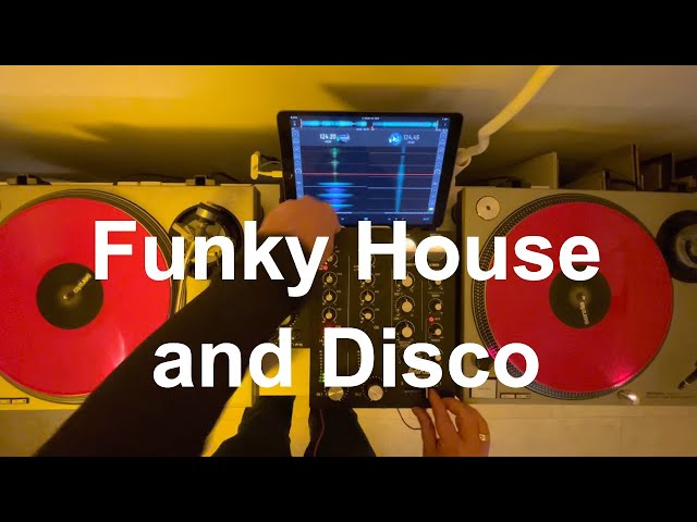 Funky House and Disco Mix - Spinning a Mix of Deep House and Disco Edits from My Kitchen