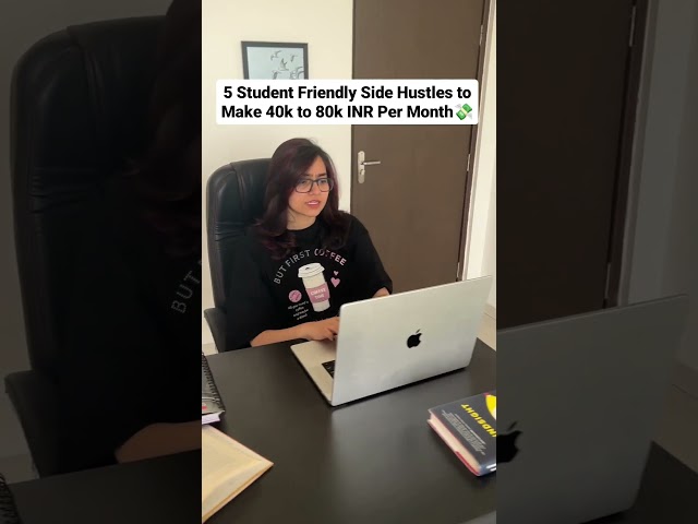 5 Side Hustles for Students to Make Money Online💸| Read Description 👇🏻