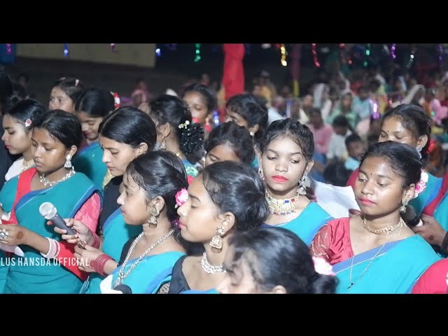 Dharti Sesha Din Re Jisu Masiy Janam Menak Bem Khan // New Santali Christian Song 2024