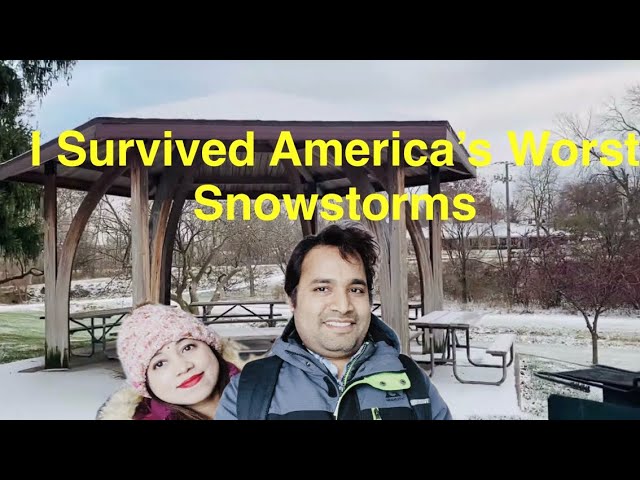 I Survived America's Worst Snowstorms😳🇺🇸@FunTimesWithAD