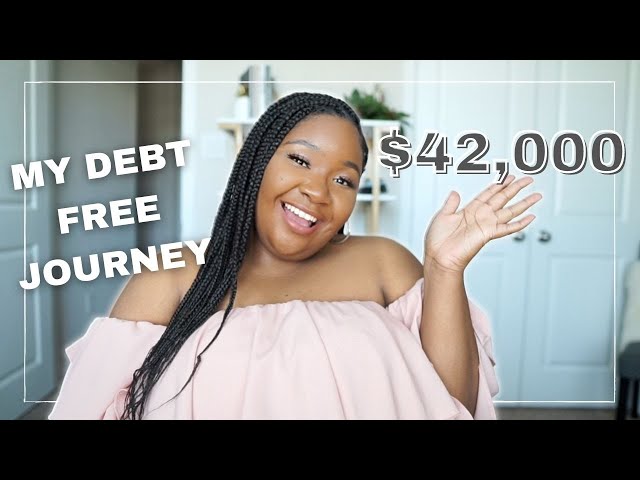 How I paid off over $42,000 of debt in 6 months! How to become debt free!