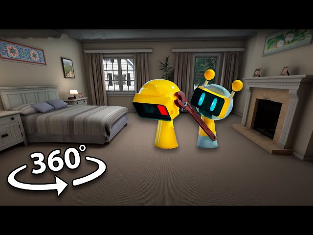 360° VR Fun Bot & Garnold Having Fun - Incredibox Sprunki Into YOUR house