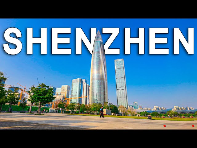 Shenzhen Talent Park Walking Tour｜A Surprisingly Modern Park (4K HDR)