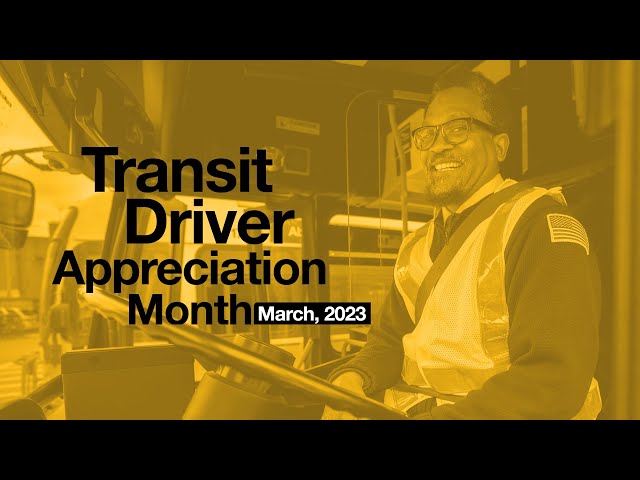 Transit Driver Appreciation Month 2023 - Eric Holman