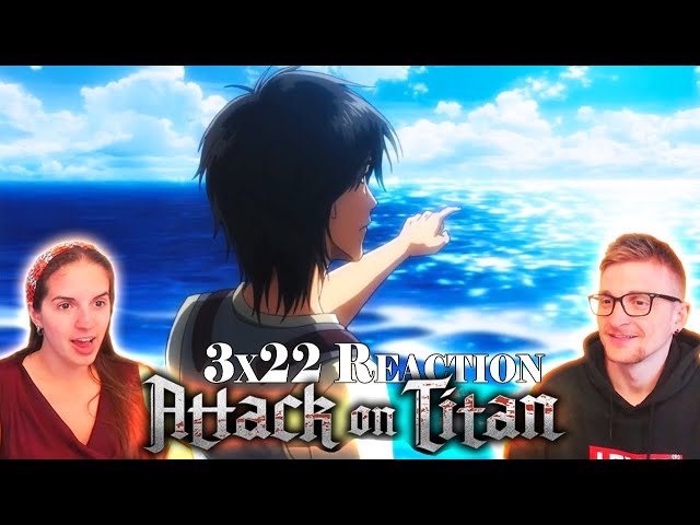 Al di là delle MURA.. - Attack on titan ep 3x22 - Reaction ITA