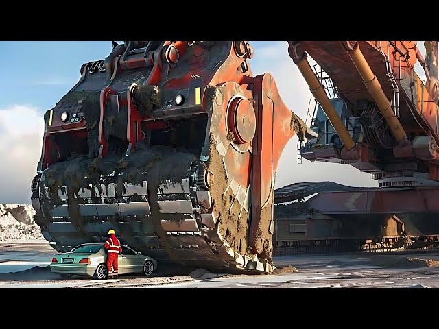 Top 5 Biggest Mining Excavators in Action | Engineering Giants Unleashed | Fault Finder