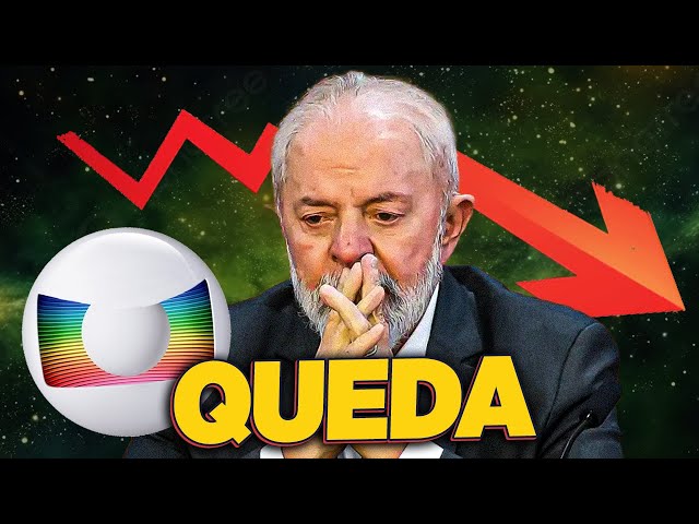 DATA FOLHA: QUEDA de Lula e GLOBO pula FORA!