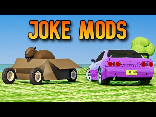 These BeamNG Joke Mods Are Hilarious