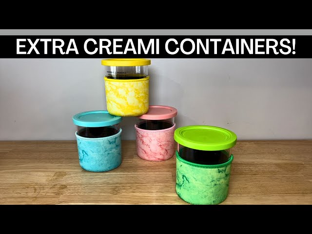 Extra Containers and a Delicious Watermelon Creami! | Ninja Creami Containers w/ Neoprene Sleeves