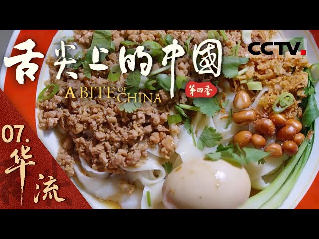 《舌尖上的中国》第四季 07 “独在异乡为异客” 但美食可以打破“异乡”壁垒 成为新的“流量密码” 刀削面 左宗棠鸡 三杯鸡——华流【CCTV纪录】