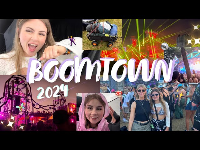 BOOMTOWN FAIR 2024 | vlog♡