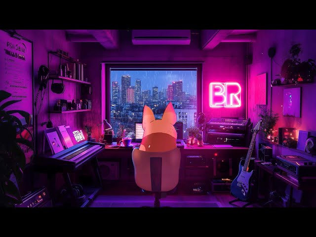 Working Overnight ☔ Lofi Dreamy Vibes ☔ Rainy Lofi Songs To Make You Deep Focus To Study, Work To