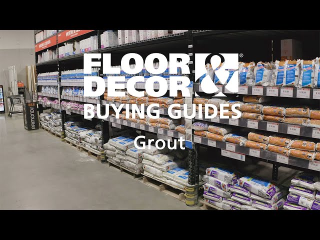 Grout Buying Guide