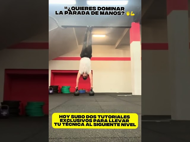 “¿Quieres dominar la parada de manos? 🖐️💪.