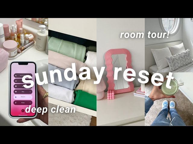 getting my life together for summer 🧼 *aesthetic & satisfying* deep clean + organizing reset routine