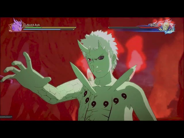 Film - Naruto Uzumaki and Sasuke Uchiha versus Obito uchiha sage of sixth paths part 4