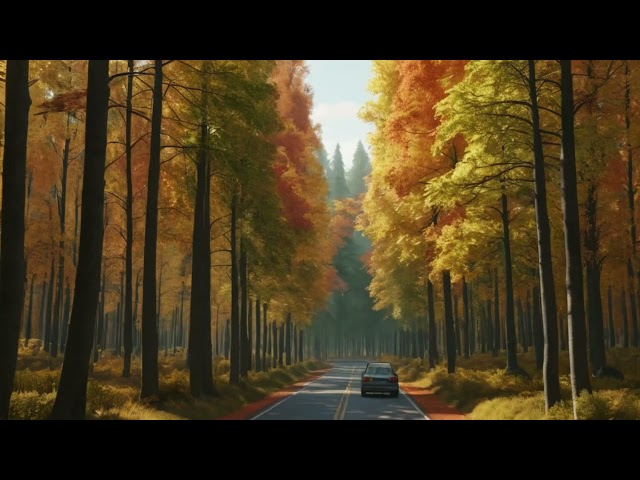 Autum Forest Relaxing Music I "Golden Autumn October" Beautiful Relaxing Music, Peaceful Soothing