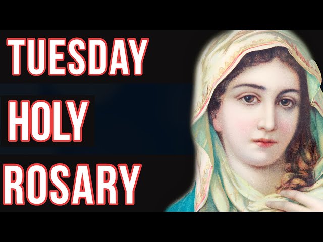 20 MINUTE ROSARY FOR TUESDAY - Sorrowful - BLACK SCREEN - HEARTBREAK VARIATIONS -