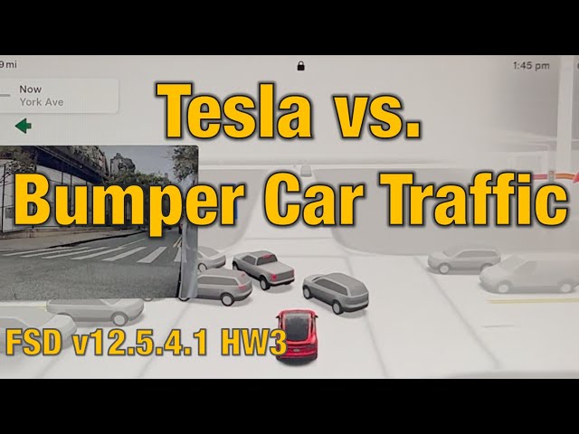 Tesla FSD Battles NYC Gridlock: See Its Struggle in Action!