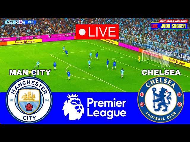 LIVE 🔴 MAN CITY vs CHELSEA || English Premier League || Full Match All Goals || Pes 21