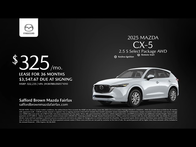 Mazda CX-5 02/07/2025 4933252