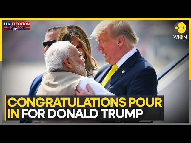 US Elections 2024: World Leaders Congratulate Donald Trump After Victory | WION News