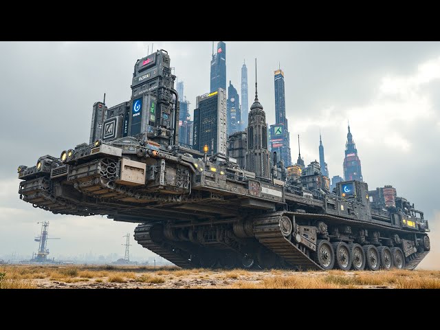 In Future, Humans Live in Giant Mobile Cities That Are at War With Each Other