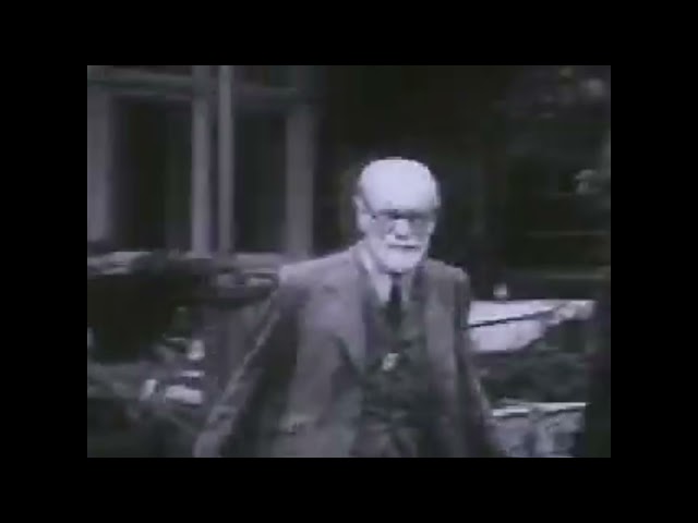 Rare footage of Sigmund Freud