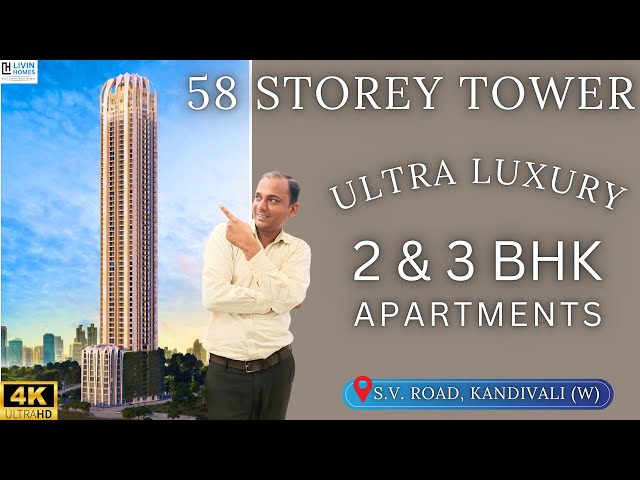 Super Luxury 3Bhk Flat For Sale | S.V Road | 3Bhk | Kandivali (W)