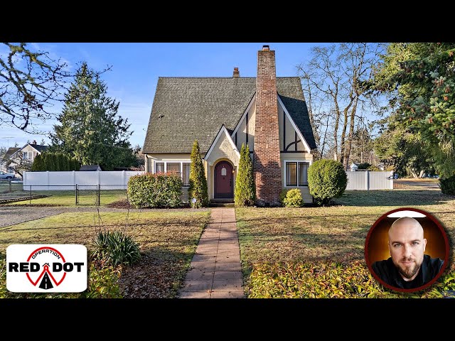 Charming 4-Bedroom, 2-Bath Tudor-Style Home on a Spacious Corner Lot