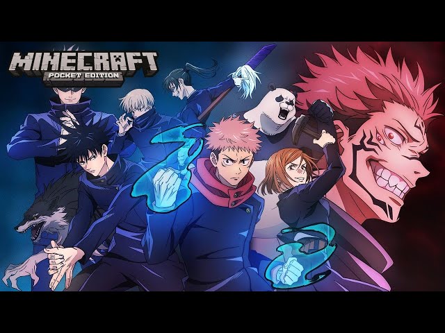 SAIU!!!NOVA MELHOR ADDON DE JUJUTSU KAISEN IGUAL AO DE PC PARA MINECRAFT PE!!😱😱😱